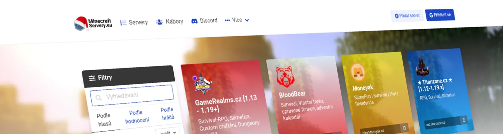 MinecraftServery background